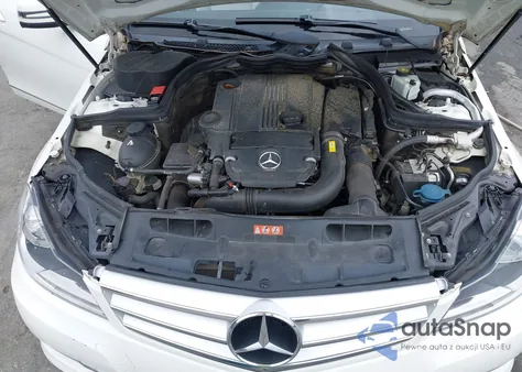 2012 Mercedes-Benz C 250 Sport from USA, damaged, VIN WDDGF4HB6CR235633